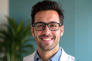 Retrato profesional del Psicólogo Carlos Gómez, terapeuta especializado en ansiedad y estrés