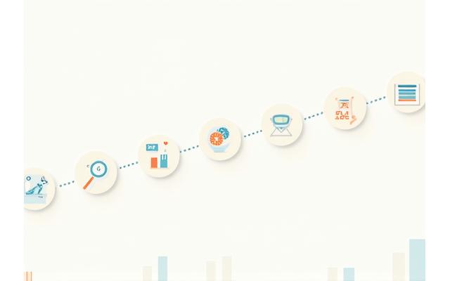 Representación visual de un proceso de cinco pasos para la personalización de un plan de terapia, con iconos que simbolizan evaluación, análisis, selección de técnicas, cronograma y ajustes continuos.