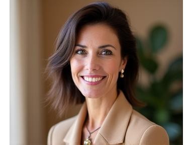 Dra. Carolina Vargas, psicóloga de terapia familiar sonriendo cálidamente.