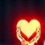 Icono de valores: manos sosteniendo un corazón